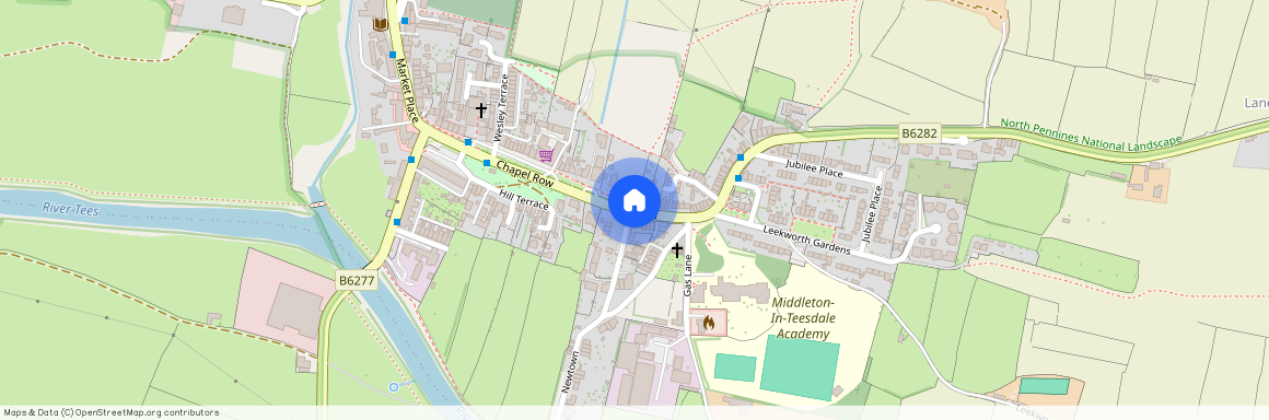 Town End, Middleton-in-Teesdale, Barnard Castle, County Durham, DL12