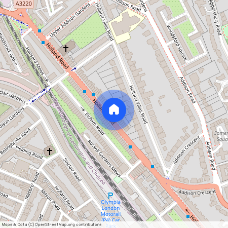 Holland Road, Holland, W14