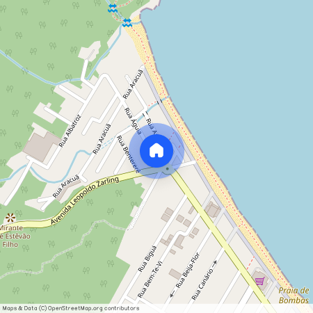 Rua Aguia, 297, Bombinhas, Bombinhas - SC, 88215-000, Brazil