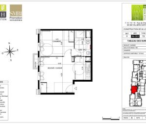 Appartement 2 pièces 39.23 m² - Photo 5