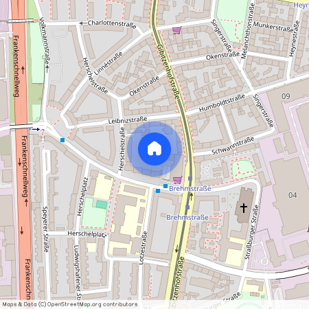 Gibitzenhofstraße 88B, 90443, Nürnberg Ot Gibitzenhof