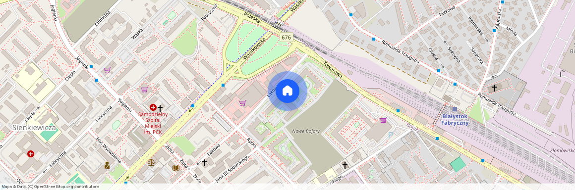 ul. Łąkowa, Bojary, Białystok, podlaskie