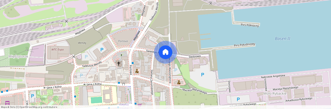 ul. św. Piotra, Śródmieście, Gdynia, pomorskie