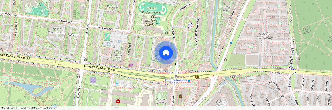 ul. Malborska, Bródno-Podgrodzie, Targówek, Warszawa, mazowieckie