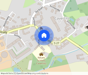 Dreiraumwohnung in Cavertitz - 2. OG in sehr angenehmer Wohnlage - Foto 1