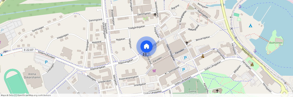 Oskarshamn, Köpmangatan, 8, 57230