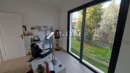 3%.COM vous propose : à ALLAUCH , LOCATION TRES JOLIE VILLA T4 CONTEMPORAINE AVEC PISCINE - Photo 5