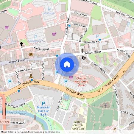 Sandiford Sqaure, Northwich, CW9 5GD, Northwich