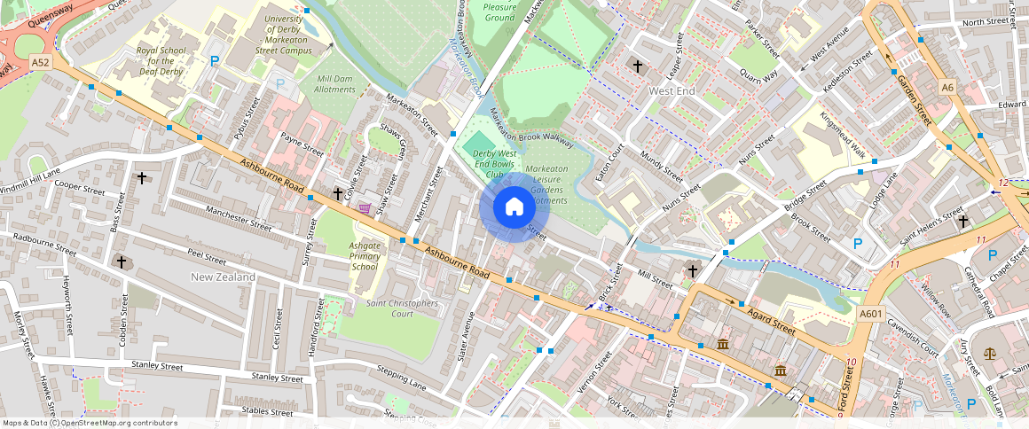 Markeaton Street, Derby, DE1