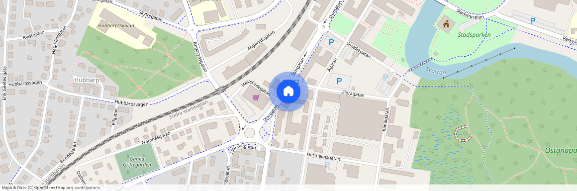 Hästskedegatan 4, Storgatan