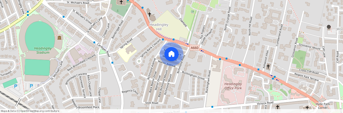 Ground Floor Rear Flat 2 Manor Terrace, LS6 1BU, Leeds