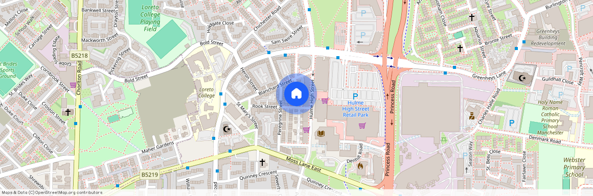 Boston Street, Hulme, Manchester. M15 5AY