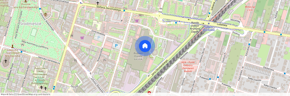 ul. Dionizego Czachowskiego, Śródmieście, Radom, mazowieckie