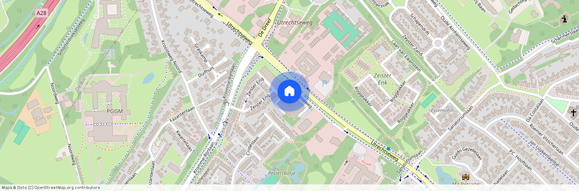 Mijnhardtweg 21, Utrechtseweg, 3704HX, Zeist