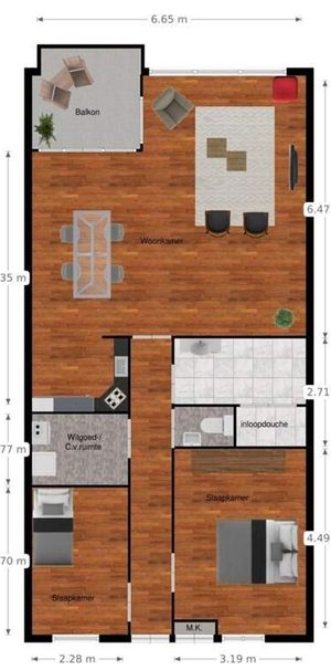 Appartement Clavecymbelstraat, Maastricht - À Louer - Foto 2