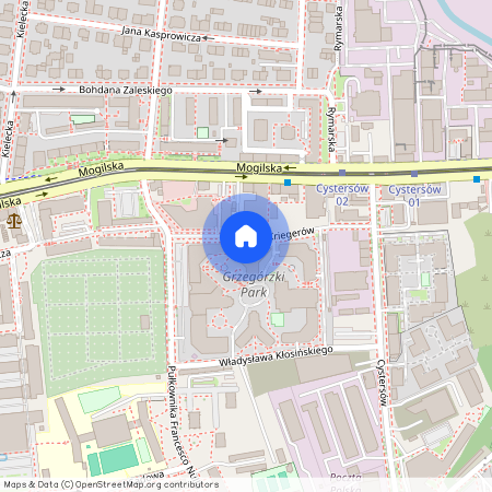 ul. płk. Francesco Nullo, Grzegórzki, Grzegórzki, Kraków, małopolskie