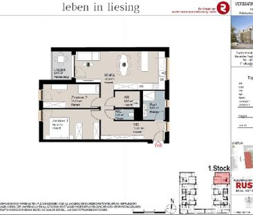 Erstbezug 3-Zimmerwohnung mit perfektem Grundriss und Loggia | Fert... - Photo 1