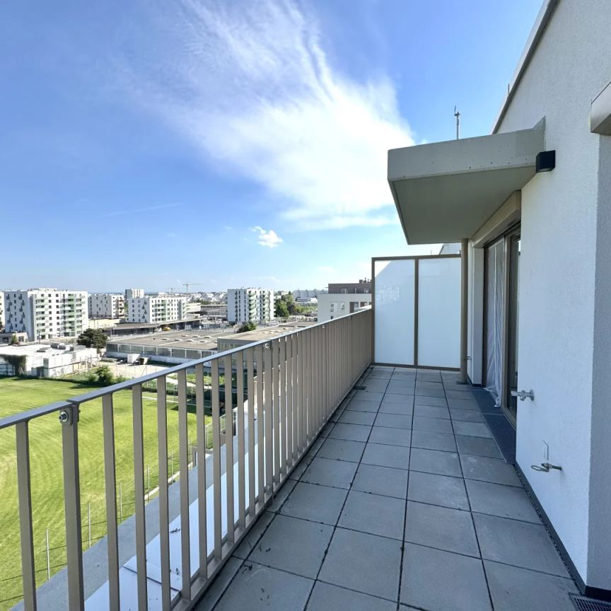 Terrassenwohnung im 7. Stock - Sonnig Wohnen - Nahe U1 Kagraner Platz - Photo 1