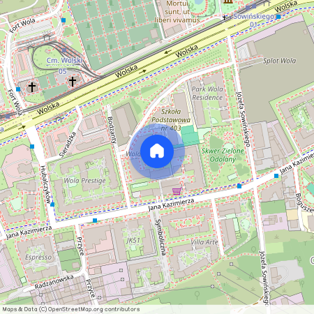 ul. Kacpra Karlińskiego 2B, Odolany, Wola, Warszawa, mazowieckie