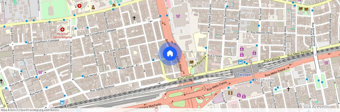 Rua Engenheiro Saturnino de Brito, Tatuapé, São Paulo