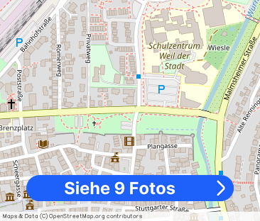 Schöne 2-Zimmer Wohnungmit Balkon, Küche und TG in Weil der Stadt.... - Foto 1