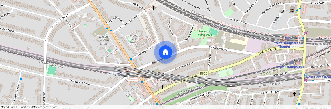 Maygrove Road, West Hampstead, London, NW6