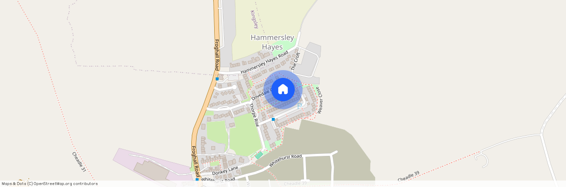 Dovedale Close, Cheadle, Staffordshire
