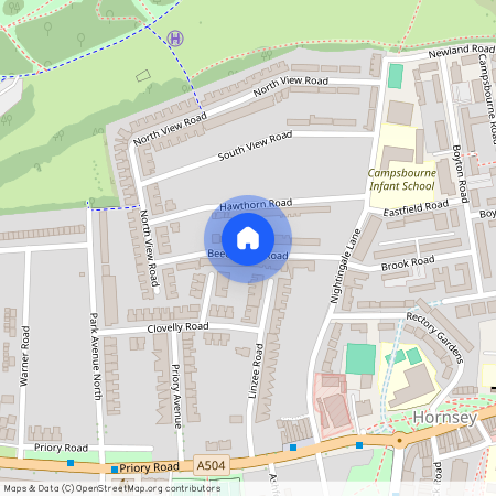Beechwood Road, Crouch End, London, N8
