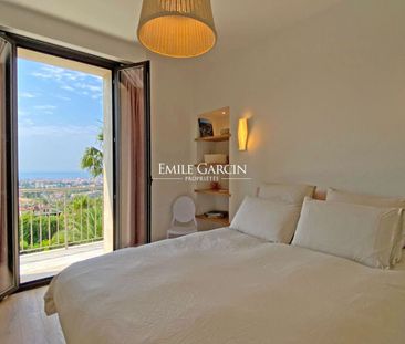 A louer, Cannes, maison contemporaine, vue mer imprenable - Photo 2