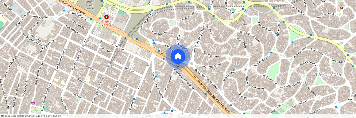 Rua Templarios, 276, Vila Formosa, São Paulo - SP, 03357-000, Brazil