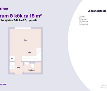 Kantorsgatan 8, 75424, Uppsala - Foto 1