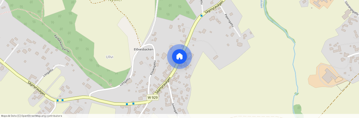 Ullvi Sågmyravägen, Leksand