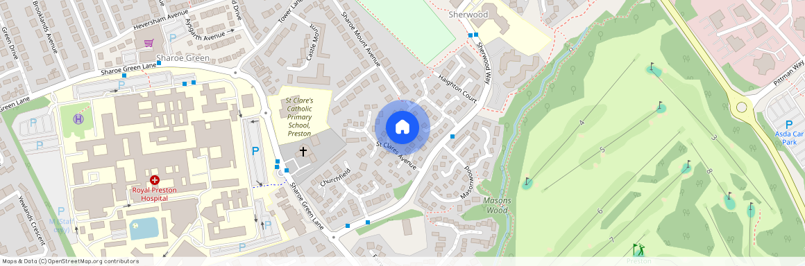 St. Clares Avenue, Fulwood, Preston