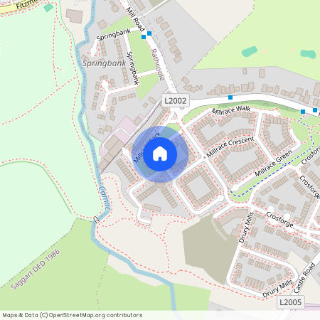 Millrace Garden, Saggart, Co. Dublin