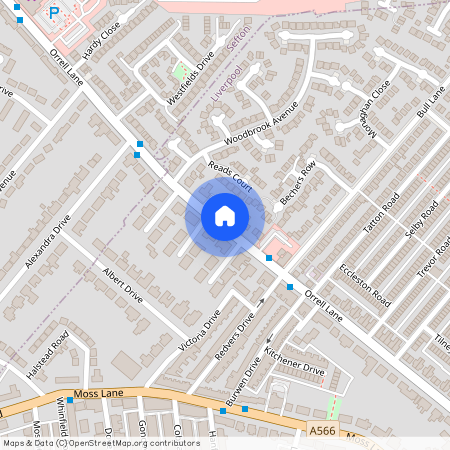 Orrell Lane, Liverpool, Merseyside, L9