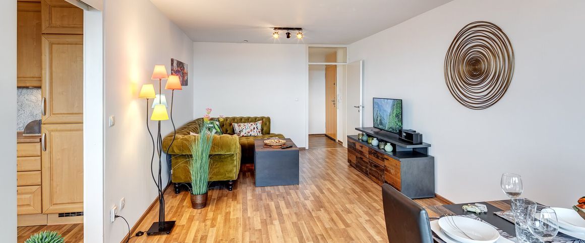 Spacious apartment with panoramic view - Photo 1