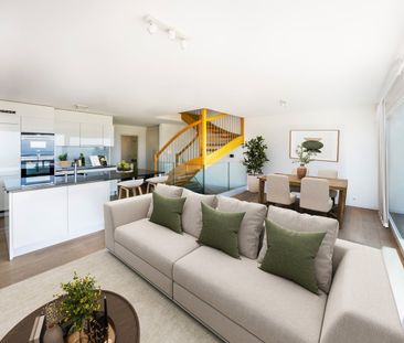 Villa familiale contemporaine avec vue panoramique sur le Léman – Aran - Photo 1