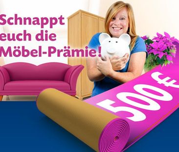 #3 Zimmerwohnung mit Wohnberechtigungsschein sowie ein 500,00 EUR G... - Photo 1