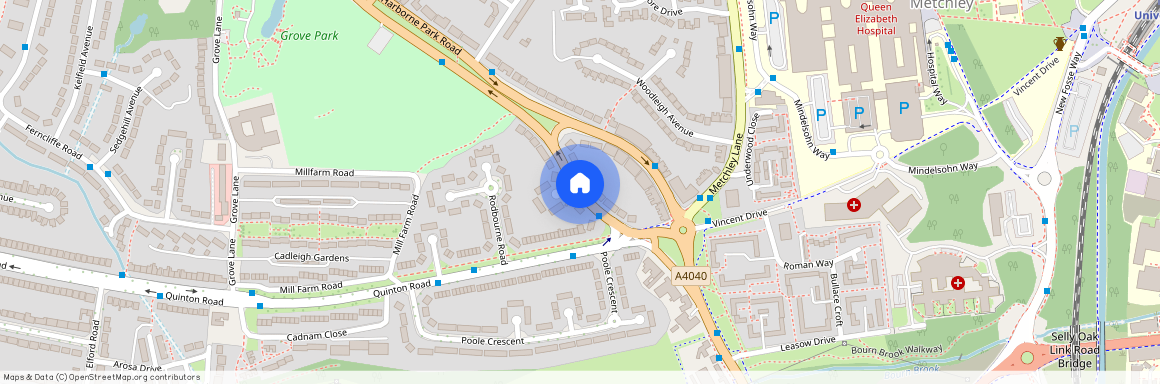 HARBORNE PARK ROAD, HARBORNE