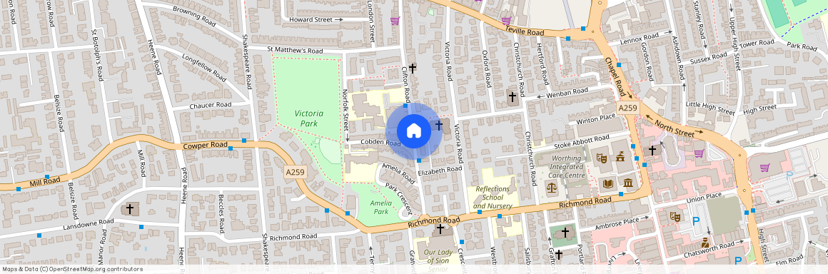 Clifton Road, Worthing, BN11 4DY, Worthing