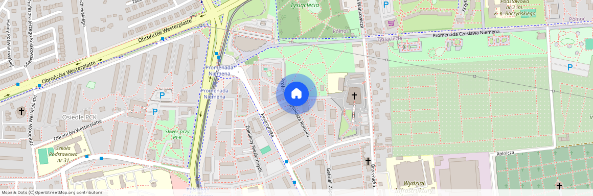 ul. Inwalidów Wojennych, Tysiąclecie, Częstochowa, śląskie