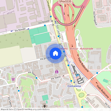 Via Calizzano, Włochy, Milan