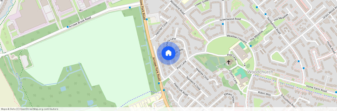 Sherry Lane, Arrowe Park, Wirral, CH49