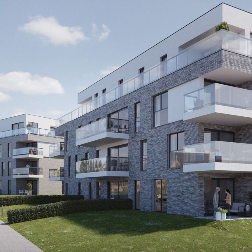 Nieuwbouw appartement met 2 slaapkamers en een garage - Foto 1
