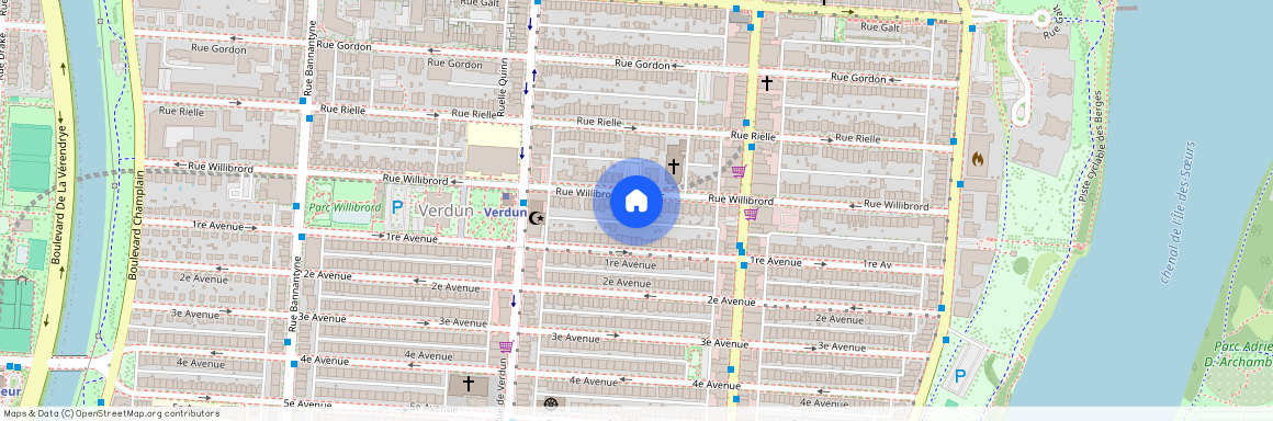 376 Rue Willibrord, Verdun, Verdun, Ile de Montréal, H4G 1W6