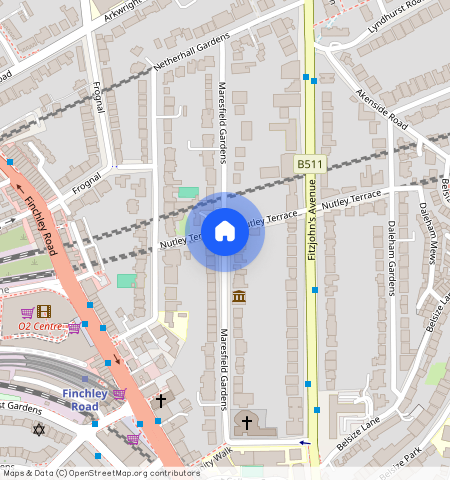 Maresfield Gardens, Hampstead NW3, London