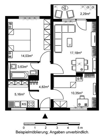 Ideal geschnittene 3-Zimmer-Wohnung - Photo 2