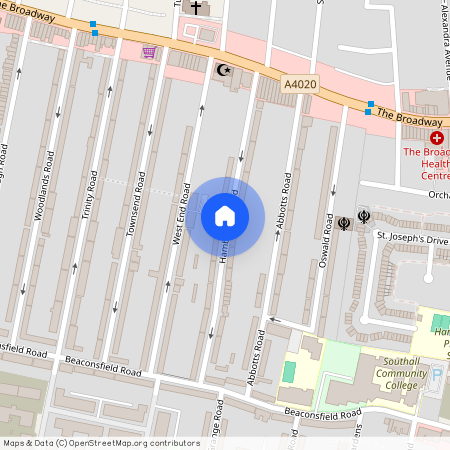 Hambrough Road, Southall, Middlesex, UB1