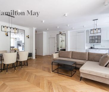 Wyjątkowy, czteropokojowy apartament w zielonej części Powiśla - Photo 5