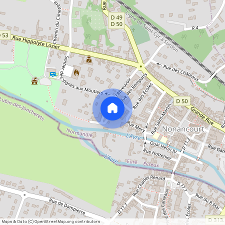 rue des remparts, 27320, Nonancourt